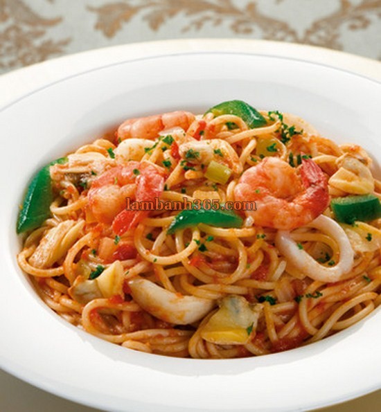 Cách làm mỳ spaghetti hải sản ngon và đậm đà