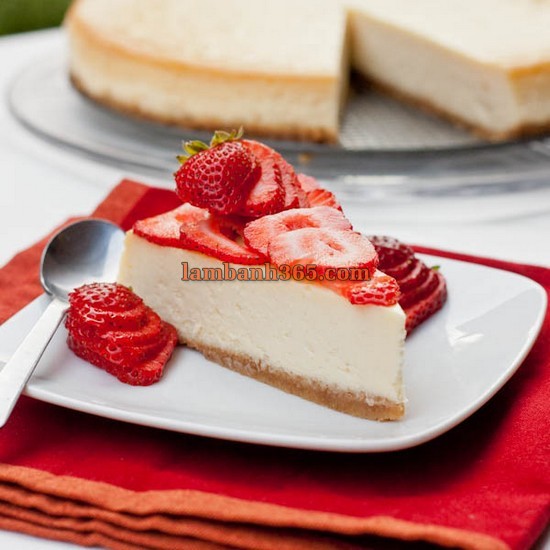 Cách làm bánh New York cheesecake