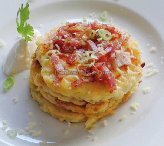 Cách Làm pancake khoai Tây đơn giản