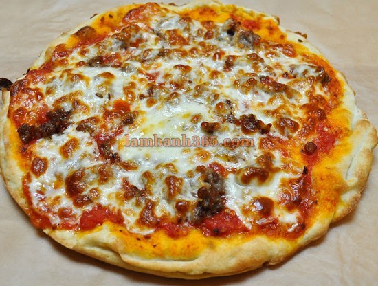 Cách làm pizza bằng chảo chống dính