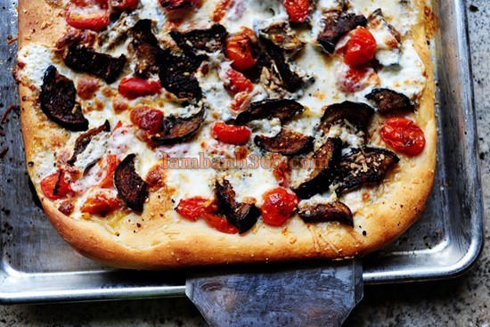 Cách làm pizza chay cho ngày cuối tuần