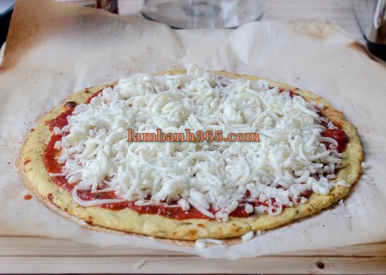 Cách làm pizza low-carb cho những cô nàng sợ béo