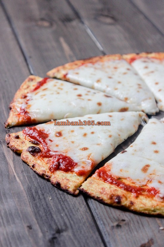 Cách làm pizza low-carb cho những cô nàng sợ béo