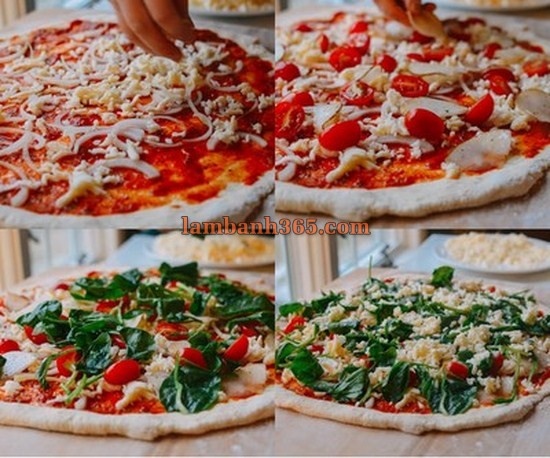 Cách làm pizza rau củ ăn vô tư mà không lo béo