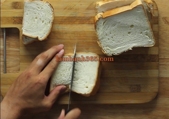 Cách làm Pudding Bread