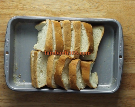 Cách làm Pudding Bread