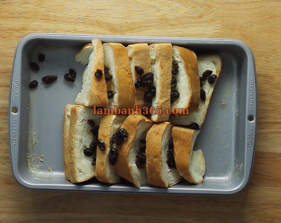 Cách làm Pudding Bread