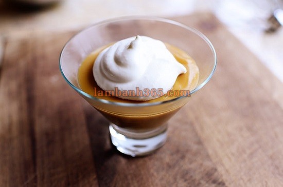 Cách làm Pudding butterscotch ngọt ngào mát lạnh