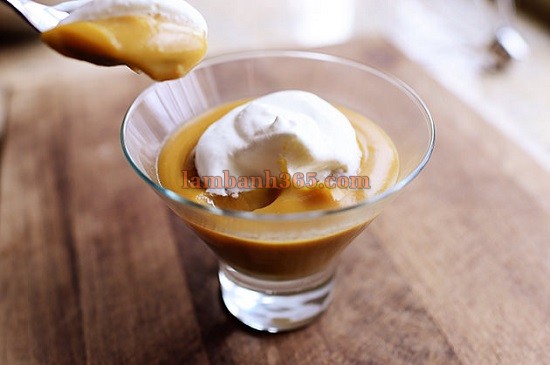 Cách làm Pudding butterscotch ngọt ngào mát lạnh