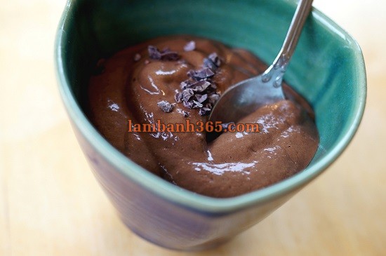 Cách làm pudding socola hạt é mát lạnh