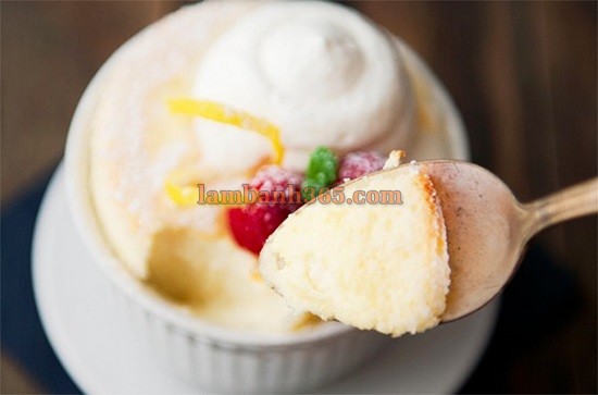 Cách làm Bánh souffle chanh ngon tuyệt