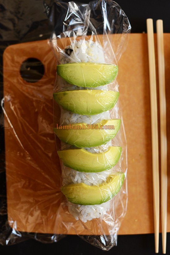 Cách làm Sushi rau củ