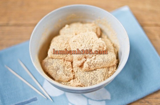 Cách làm Warabi Mochi Nhật Bản