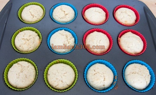 Cách làm bánh cupcake kiểu Pháp cho bữa sáng
