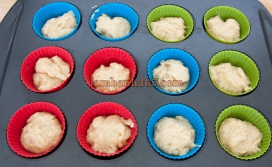 Cách làm bánh cupcake kiểu Pháp cho bữa sáng