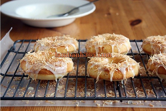 Cách làm bánh donut đào hay ho