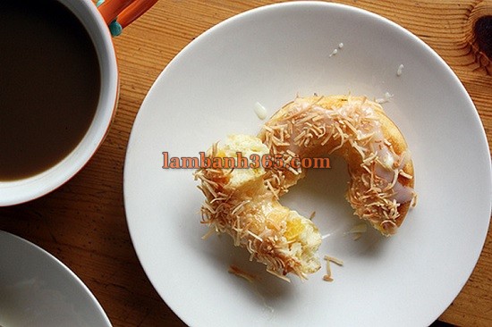 Cách làm bánh donut đào hay ho