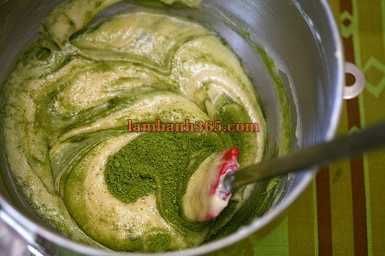 Cách làm bánh matcha chanh độc lạ