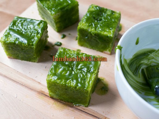 Cách làm bánh mì matcha mini cực yêu