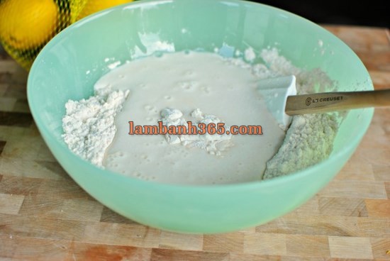 Cách làm bánh pancake chanh và hạt anh túc