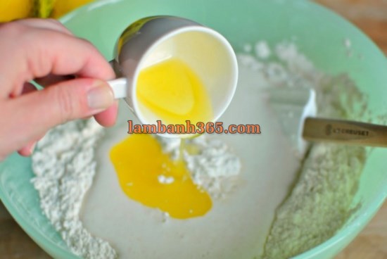 Cách làm bánh pancake chanh và hạt anh túc