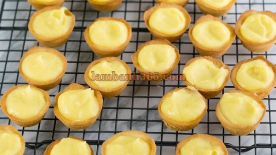 Cách làm bánh tart chanh mát lành