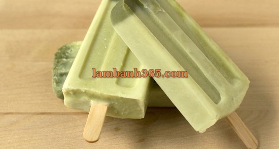 Cách làm kem que matcha cực dễ