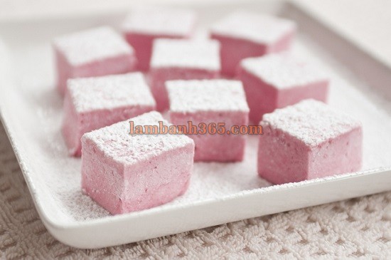 Cách làm kẹo dẻo marshmallow mềm mịn như bông