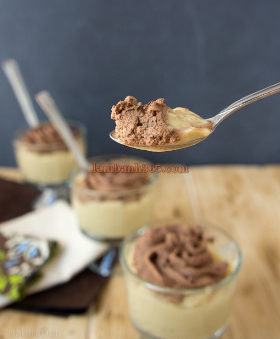 Cách làm một ly pudding bơ lạc béo ngậy!