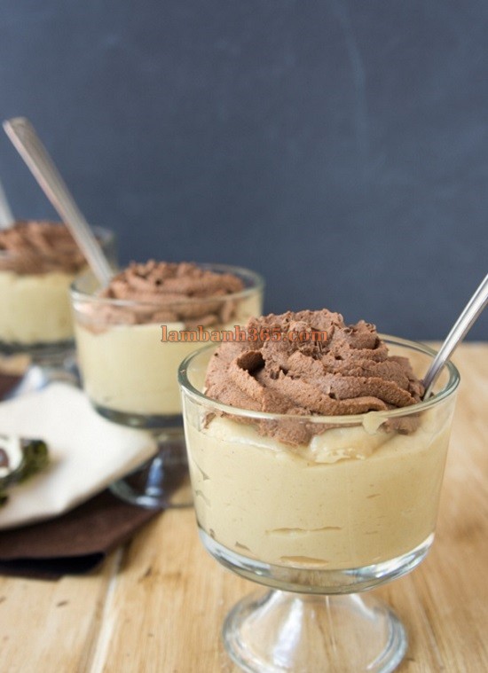 Cách làm một ly pudding bơ lạc béo ngậy!