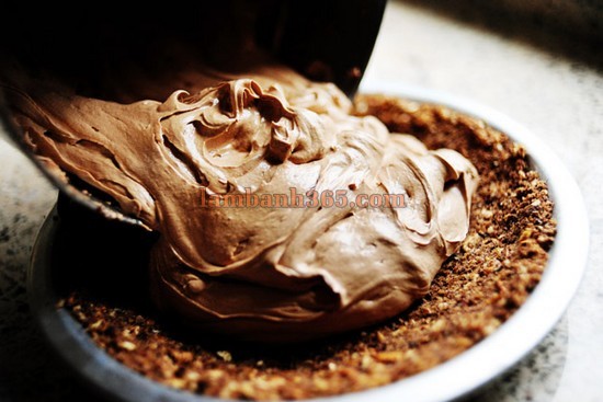 Mocha pie – dải lụa màu cà phê