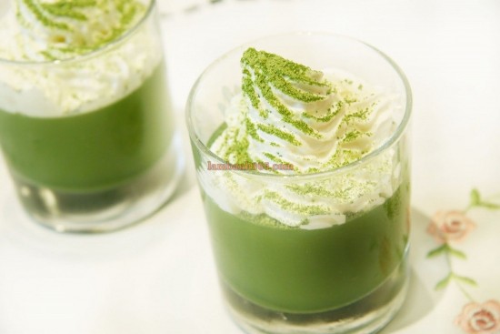 Công thức làm Mousse trà xanh thanh mát đón hè