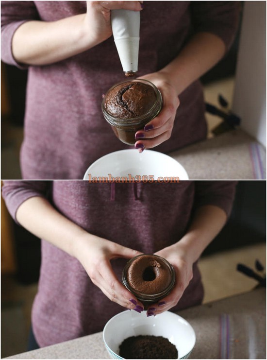 Cupcake khu vườn cà rốt