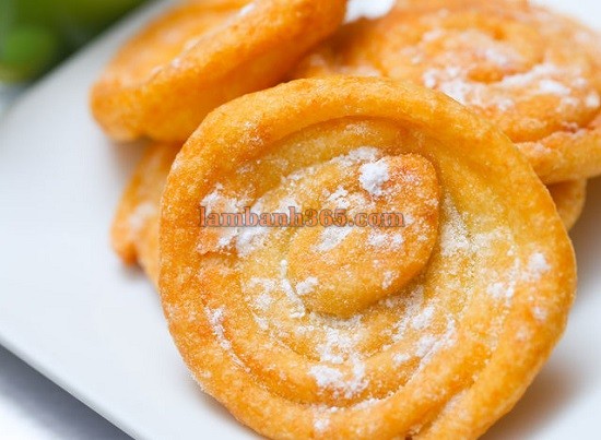 Cách làm bánh Funnel Cake ngọt ngào