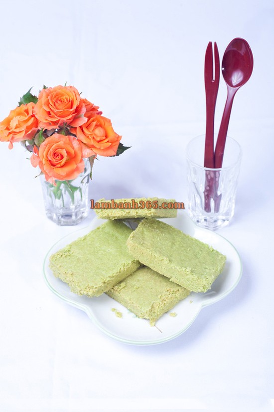 Cách làm bánh shortbread trà xanh cho ngày nắng rực rỡ!