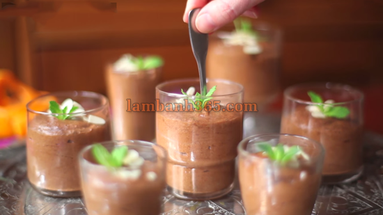 Say đắm với mousse socola vị cam ngọt ngào!