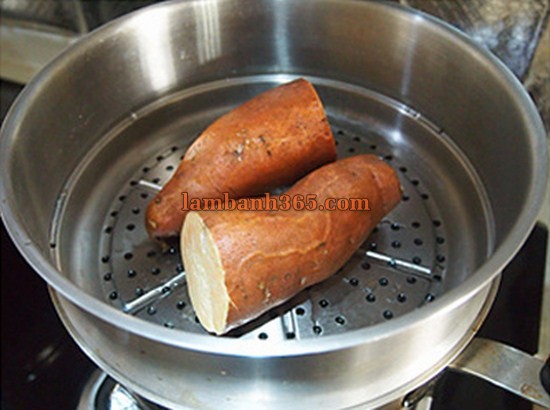 Học làm pudding khoai lang ngọt thanh không ngấy