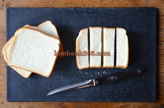 Cách làm bánh mì chiên sốt caramel ngon mê ly