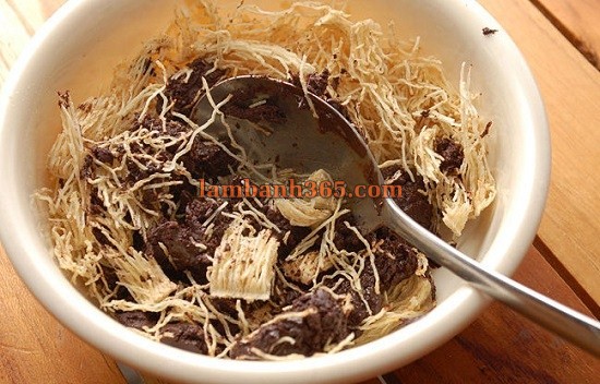 Học làm chocolate hình tổ chim siêu đáng yêu