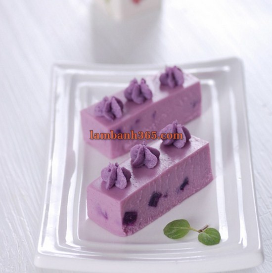 Học làm Mousse khoai lang tím lạ miệng