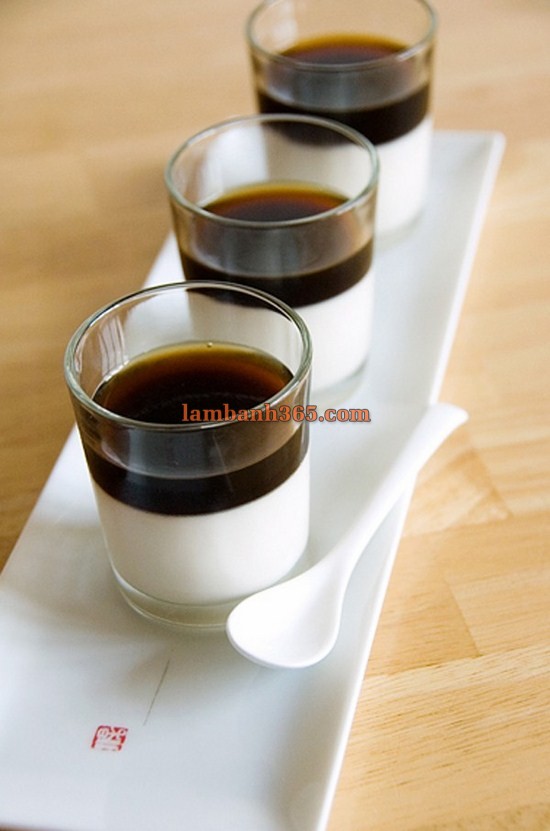 Học làm Panna Cotta mix thạch cà phê ngon tuyệt