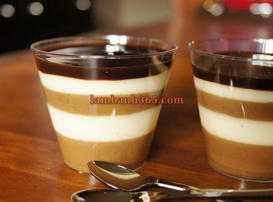 Học làm Panna Cotta mix thạch cà phê ngon tuyệt