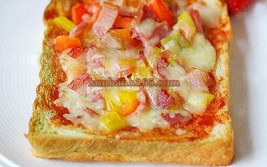 Học làm Sandwich “pizza” nhanh siêu tốc cho bữa sáng ngon lành