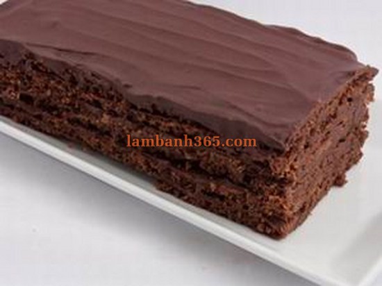 Làm bánh chocolate giòn thơm từ bánh quy thừa