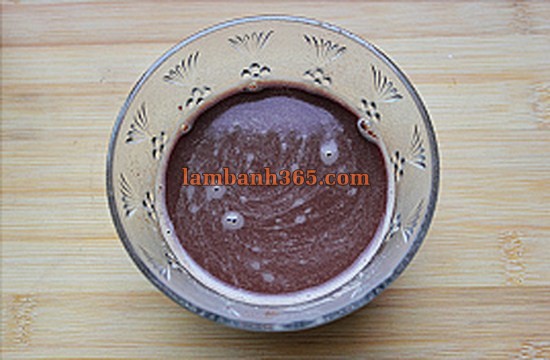 Làm pudding cacao 2 tầng mát lạnh