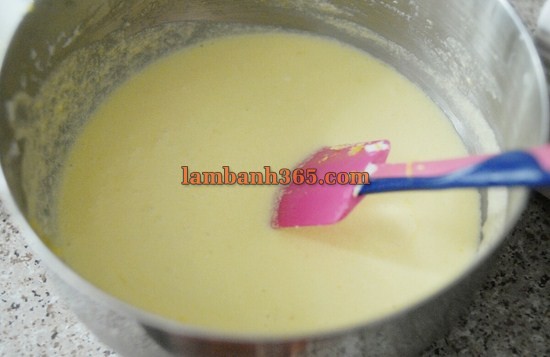 Cách làm pudding chanh nướng thơm mềm hấp dẫn