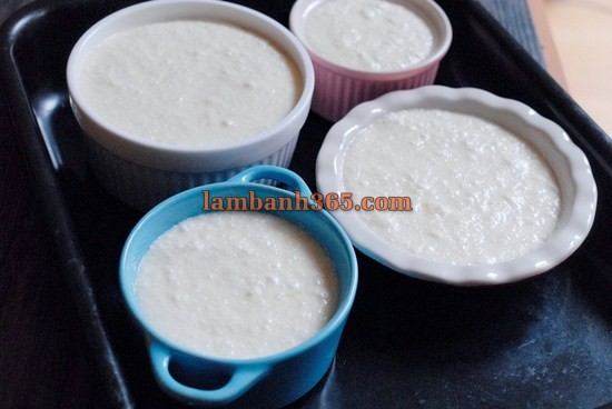 Cách làm pudding chanh nướng thơm mềm hấp dẫn