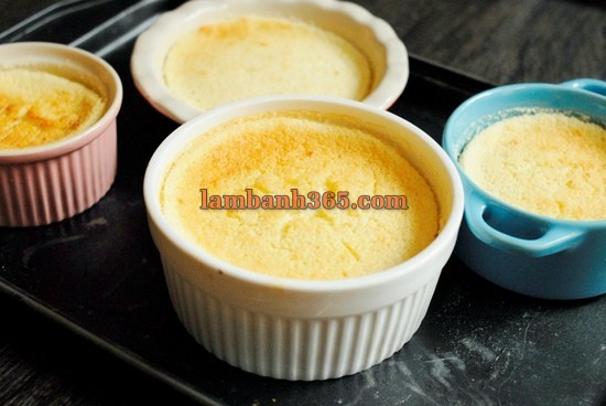 Cách làm pudding chanh nướng thơm mềm hấp dẫn