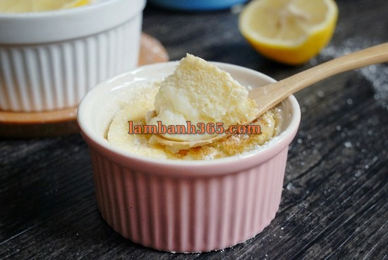 Cách làm pudding chanh nướng thơm mềm hấp dẫn