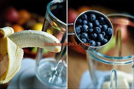 Làm Smoothie việt quất ngon không thể chối từ